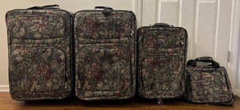 Sonoma Vintage Tapestry Travel Luggage, 4 Pieces