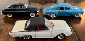 The Franklin Mint Precision Model Cars- Lot #17 (3 Pieces)