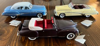 The Franklin Mint Precision Model Cars- Lot #18 (3 Pieces)