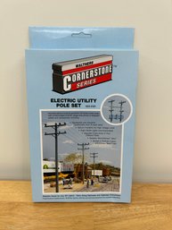Walthers Cornerstone Series Electric Utility Pole Set #933-3101