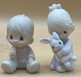 Precious Moments Tell Me A Story & Jesus Love Me Figurines