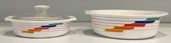 Studio Nova Fire & Ice Casserole Dishes With Lid - 3 Pieces