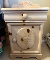 Vaughan Furniture Wood Hand Painted Night Stand