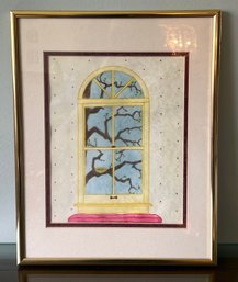 Watercolor Painting Framed