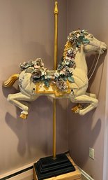 Paper-Mache Carousel Horse