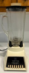Vintage Waring Push Button Glass Blender Solid State