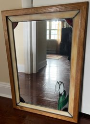 Stained Glass Floral Mirror