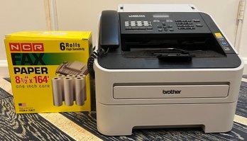 Brother Laser Fax Machine Model No FAX-2840 & Fax Paper - 2 Pieces