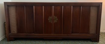 Magnavox Stereophonic Record Player Speaker Console TV Cabinet