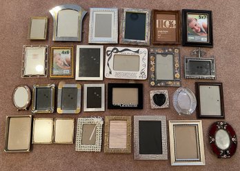 Assorted Picture Frames - 27 Pieces