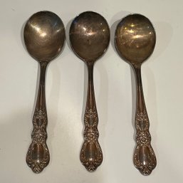 1847 Roger Brothers Heritage Spoons - 3 Piece Lot