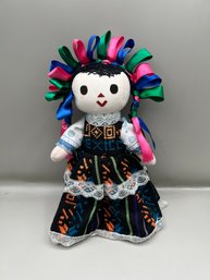 Mexican Handmade Cloth Doll