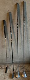 Pair Of Nickent SUPER CONCORDE Shallow Drivers, King Viper & Viper Golf Clubs - 4 Piece Lot