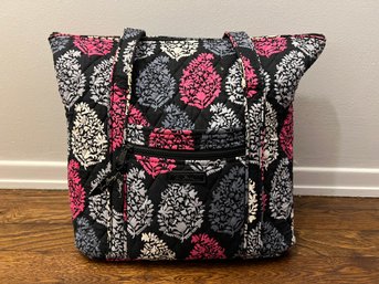 Vera Bradley Turn Lock Zip Top Tote Bag