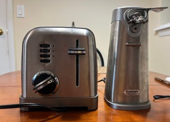 Cuisinart Stainless Steel Toaster & Electric Can Opener- 2 Pieces