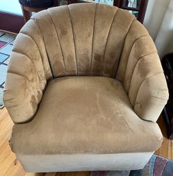 Swivel Upholstered Arm Chair
