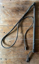 Genuine Leather Riding Whip