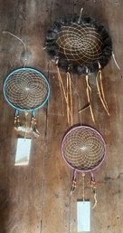 Red Moon Dream Catchers - 3 Pieces