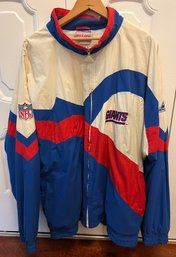 Vintage APEX NY Giants Windbreaker Jacket Size XL