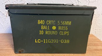 Military Ammo Storage Box