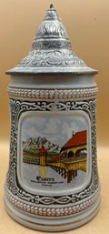 Western Germany 21 - 6 Stein With Lid