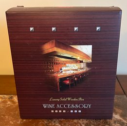 Wood Box Wine Accessories Gift Box