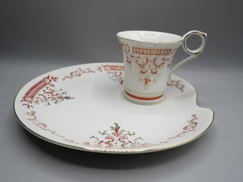 Renaissance Snack Plate & Cup - 22 Pieces