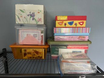 Assorted Greeting Cards Lot, 8 Boxes