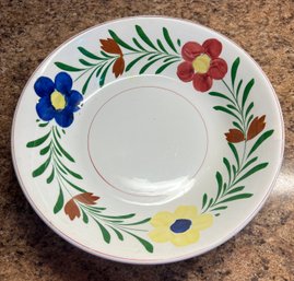 Ideal Ironstone Hand Painted Serving Bowl