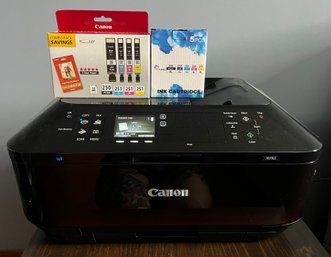 Canon Office And Business Wireless MX922 All-In-One Printer With 2 Ink Cartridges - 3 Piece Lot