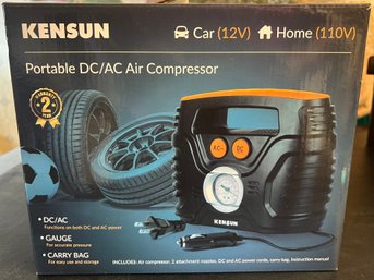 Kensun Portable Air Compressor With Carrying Case