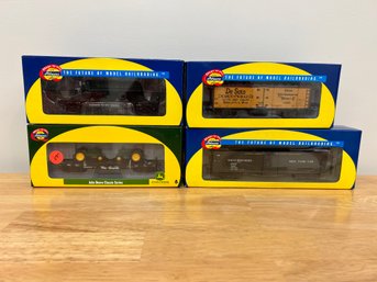 Athearn Ready To Roll Model Trains, Lot Of 4