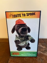 Cracker Barrel Halloween Fun Animated Labrador Too Cute To Spook