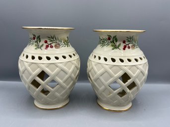 Lenox Holiday Fragrance Warmers - 2 Pieces