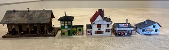 Fine Scale Miniatures Train Town Models, Assorted Lot