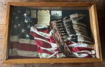 Indian Territory First American Collection Shadow Box Mural