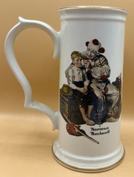 Norman Rockwell The Runway Beer Stein By Gorham