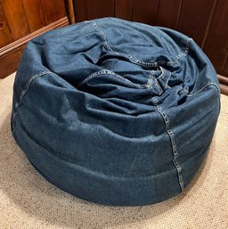 Denim Beanie Bag Chair