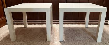 IKEA End Tables - 2 Piece Lot