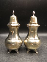 Ascot Sheffield Design Salt & Pepper Shakers Reproduction By Community- Set Of 2