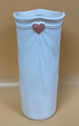 Vintage FTDA 1985 Made In Japan Heart Vase Valentine Vase