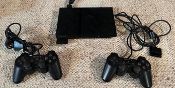 Sony Playstation 2 With 2 Controllers