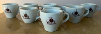 Ceramic Caffe Jaquella Espresso Cups - 9 Pieces