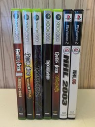 Xbox & Play Station 2 Video Games - 7 Pieces