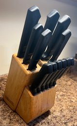 Farberware Knife Block & Knives