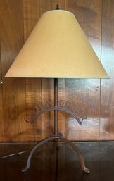 Rustic 'Cabin Fever' Table Lamp