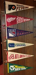 Assorted Pennant Flags - 6 Pieces