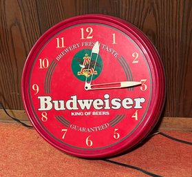 Electric Budweiser Clock, 1996