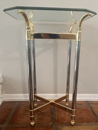 Cocktail Table Brass & Glass