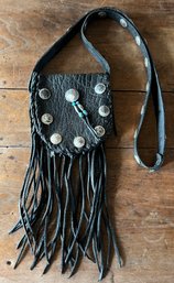 Native American Leather  Medicine Bag